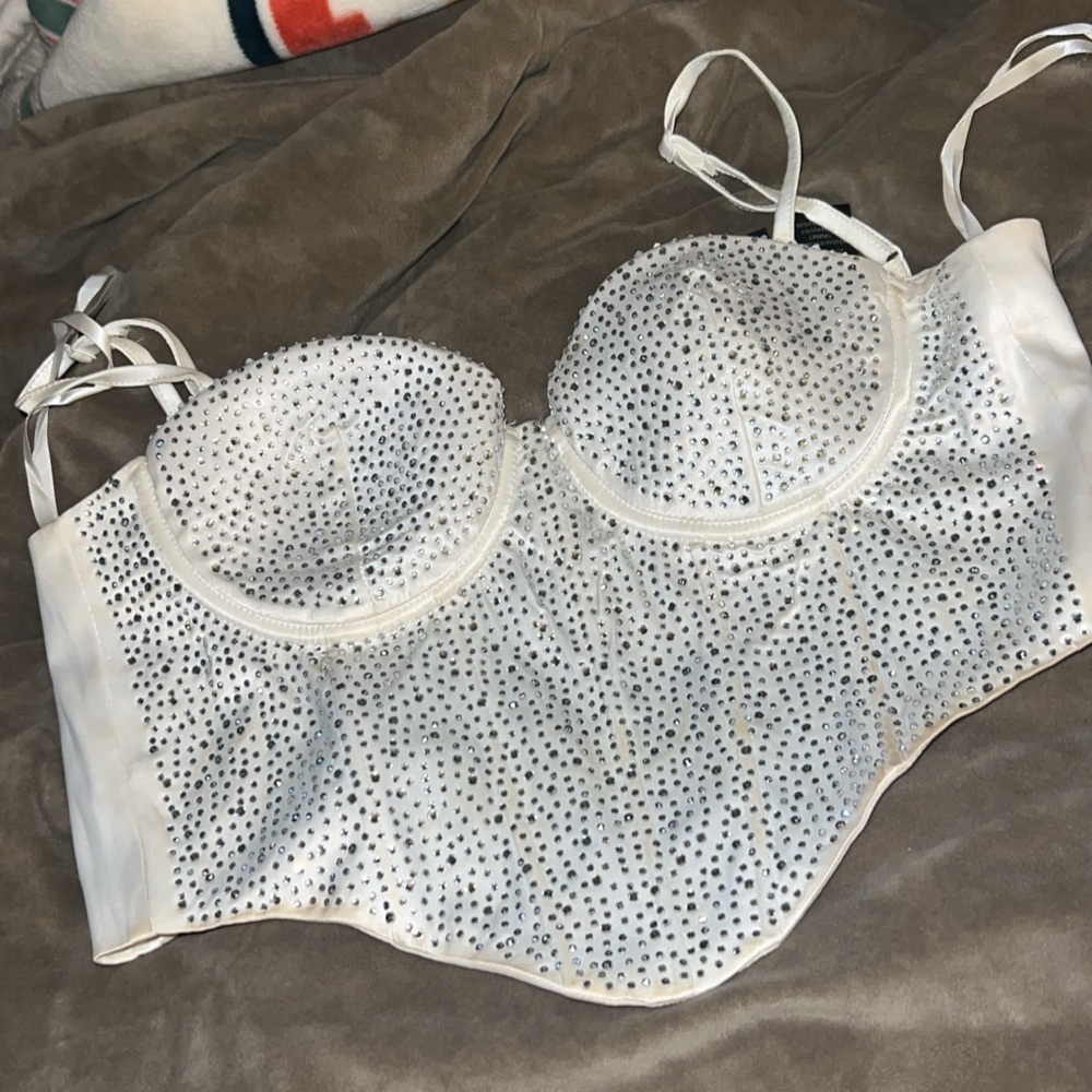 Windsor White Rhinestone Camisole